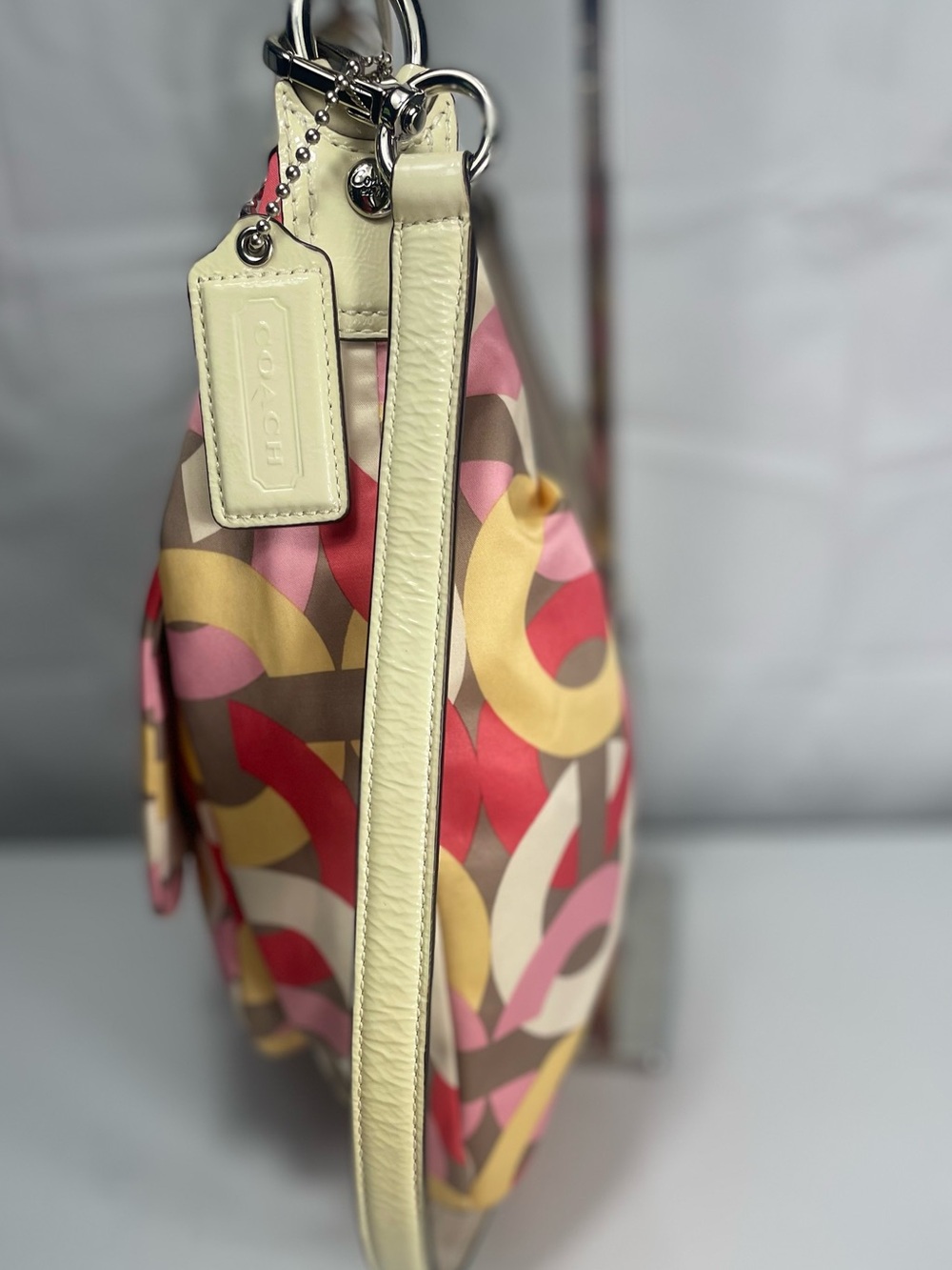 Coach Kristin OP Art Chain Link Print Set - Picture 13 of 13